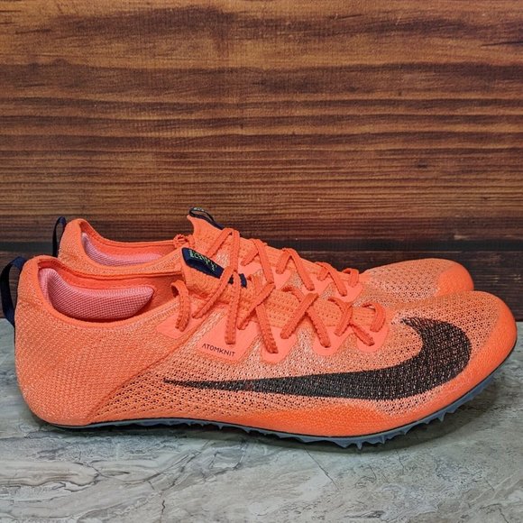 Nike Zoom Superfly Elite 2 Men\'s 12 Mango Orange Track Spikes Shoes CD4382-800 main image 5